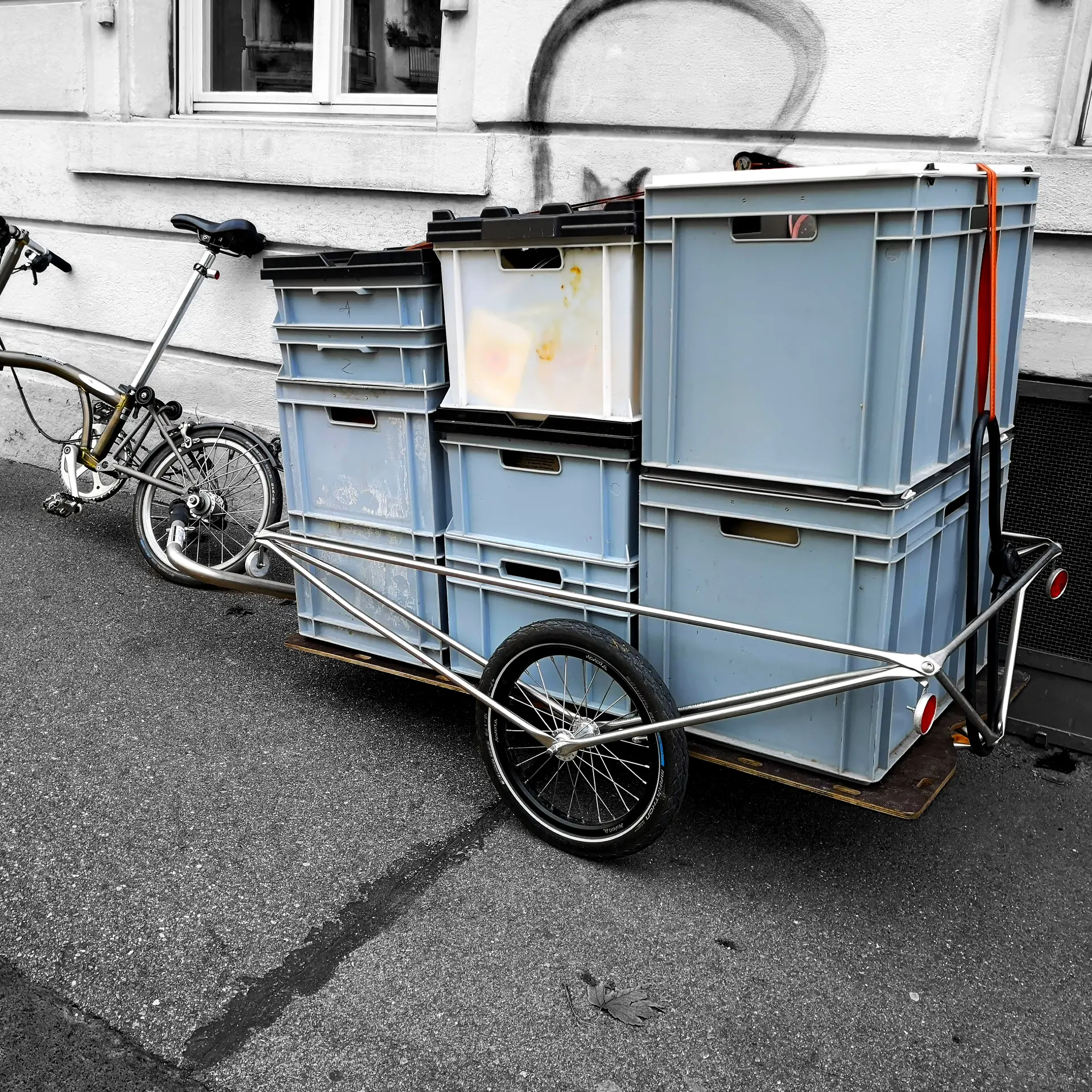 BOX 3.0 mit z.Deichsel für Bromptons