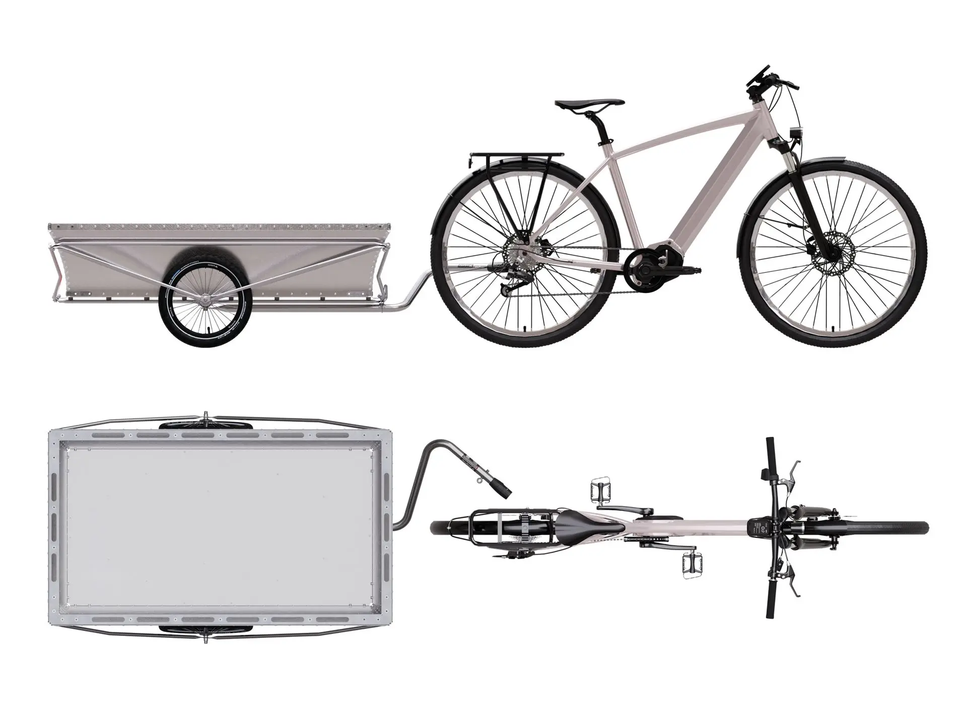 polyroly COURIER Standard Editon am E-Bike