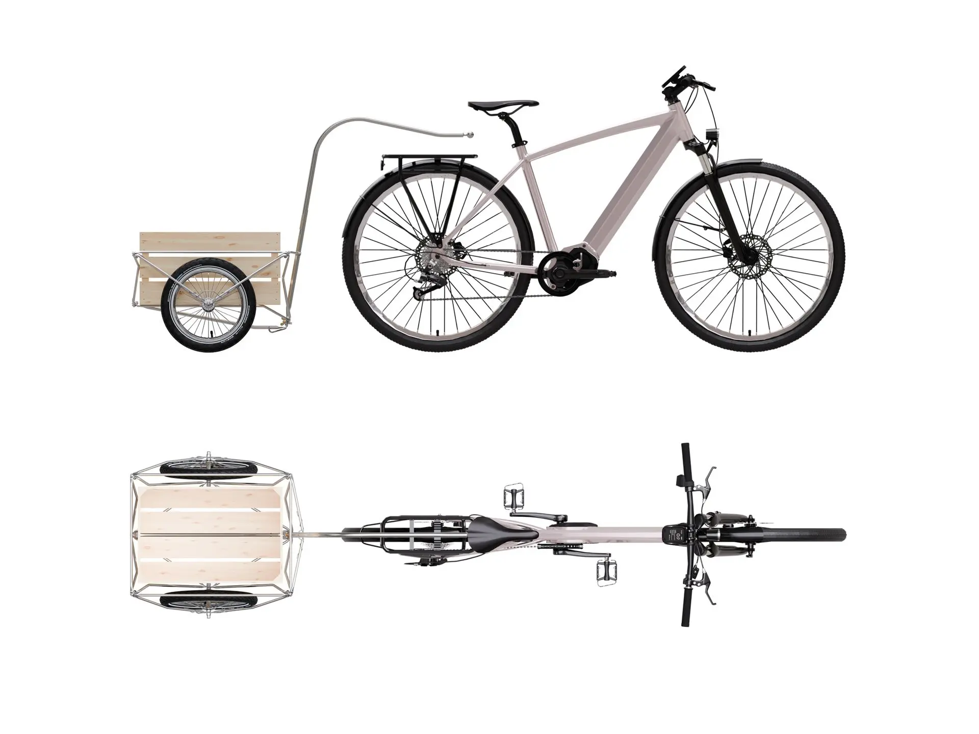 polyroly CLASSIC an einem E-Bike